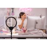 Teclado HP 3Z729AA#ABE Qwerty espanhol Prateado Preto Cinzento