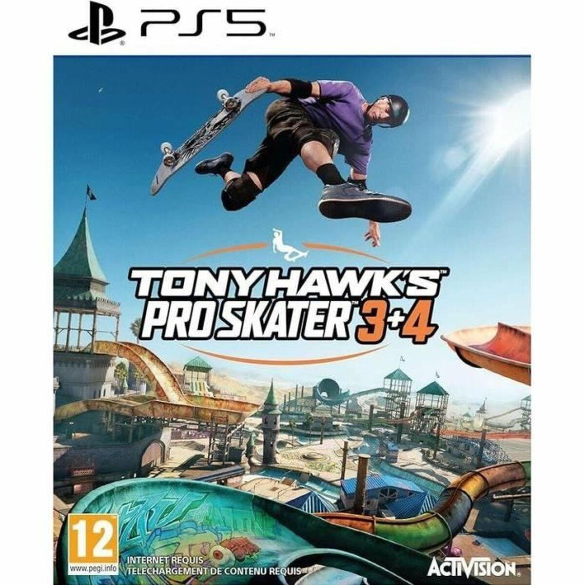 Jogo eletrónico PlayStation 5 Activision Tony Hawk's Pro Skater 3+4