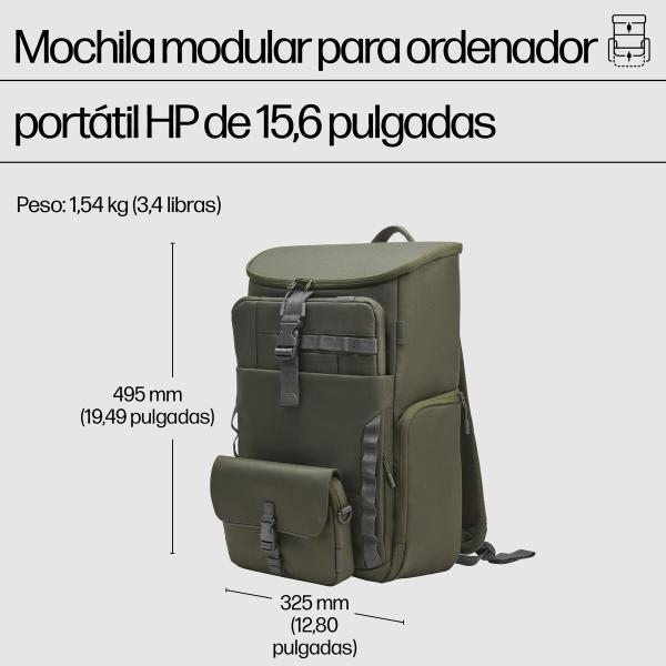 Mochila para notebook HP 9J4C1AA Verde