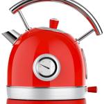 Chaleira Elétrica Thermosense 420 Vintage 1.8L 2200W (Vermelho) - CECOTEC