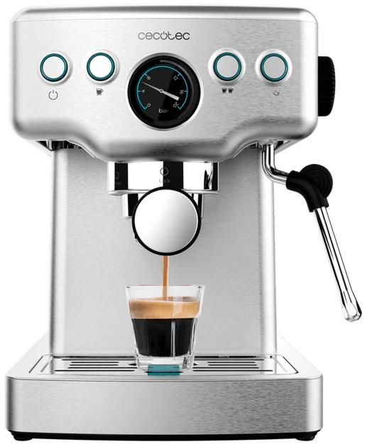 Máquina de Café Power Espresso 20 Barista Mini 1.8L 1465W (Inox) - CECOTEC