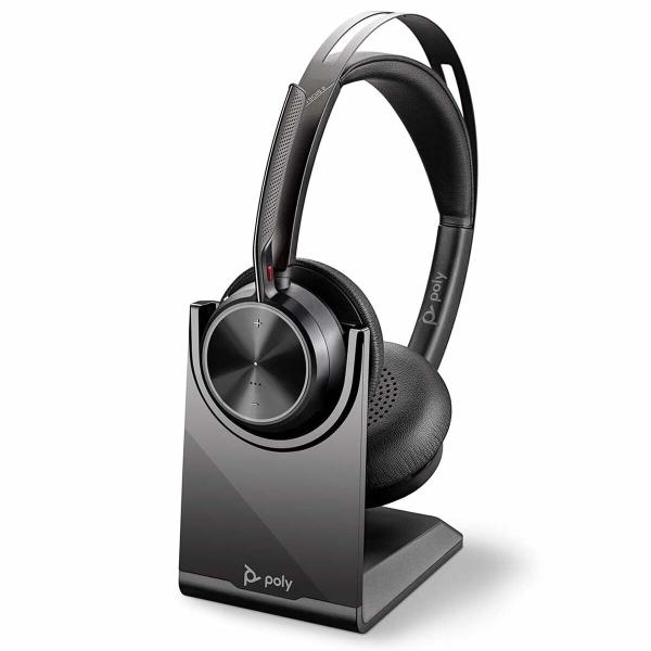 Auriculares Poly A4HT2AA#AC3 Preto