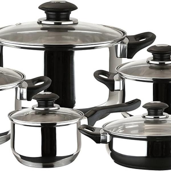 Conjunto de Cozinha Family em Aço Inoxidável (10 Peças) - MAGEFESA