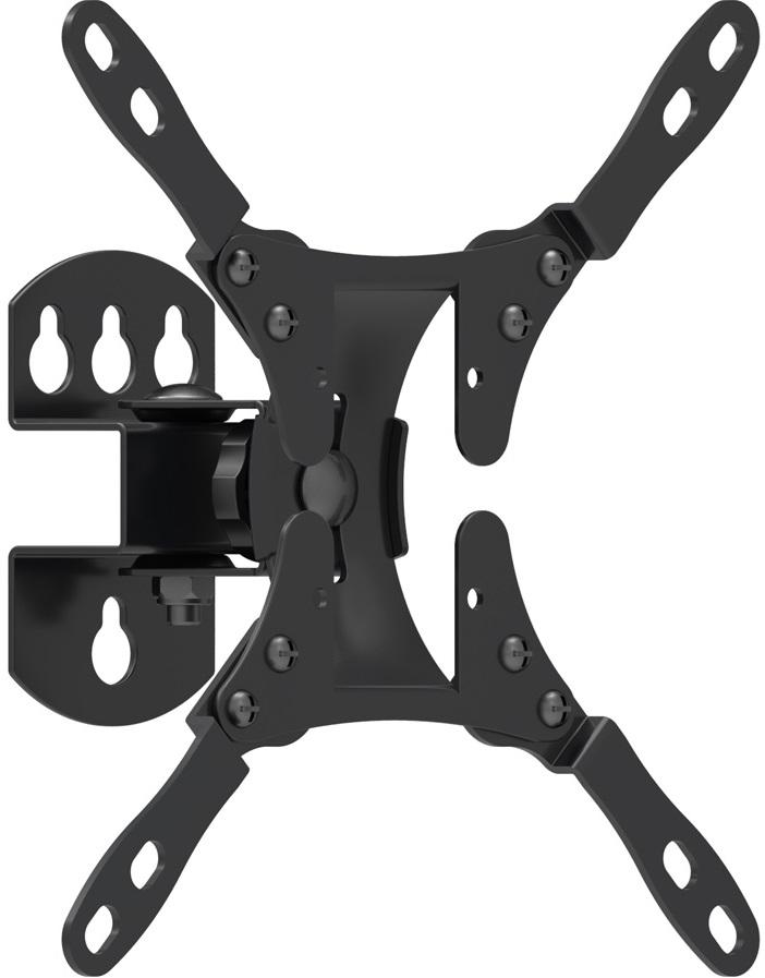 Suporte de Parede Full - Motion p/ TV de 13~43 (Preto) - NAPOFIX