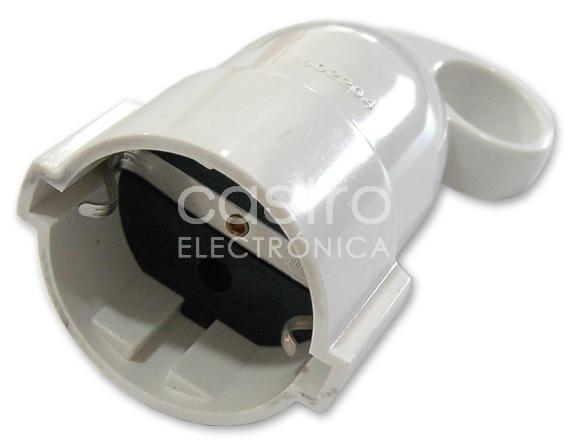 Ficha Fêmea t/ Schuk PVC 16A Muff - GSC