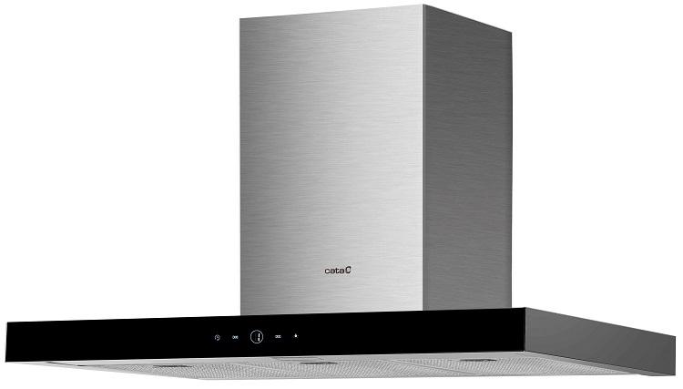 Exaustor Chaminé Legend 9000 XGBK 530m³/h (Preto/Inox) - CATA
