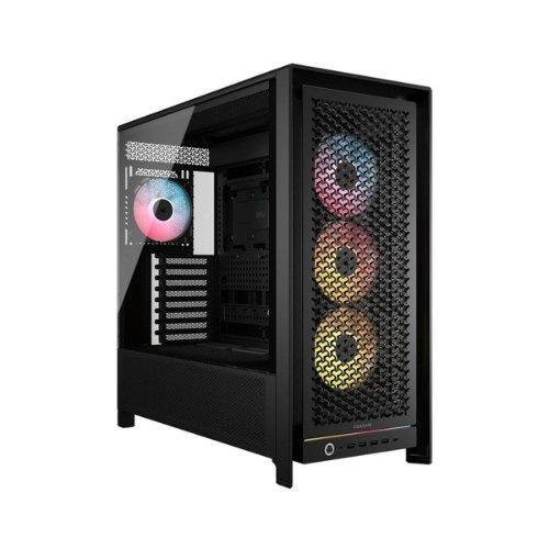 Caixa E - ATX Corsair Frame 5000D RS ARGB Airflow Preto Vidro Temperado
