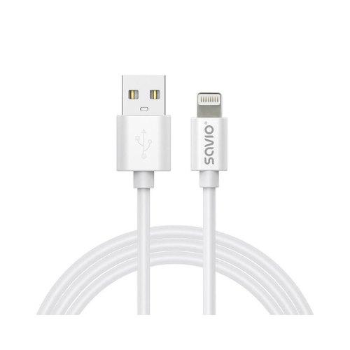 CABLE USB-A-LIGHTNING SAVIO CL-192