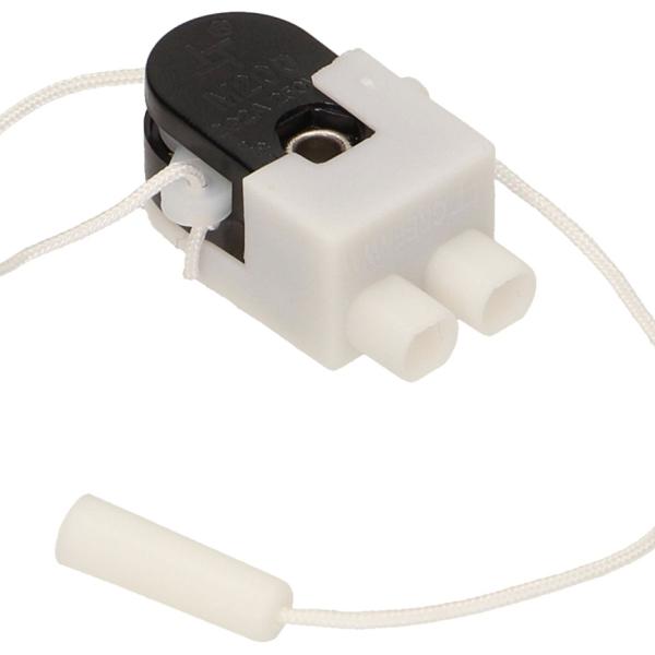 Interruptor ON - OFF c/ Cordão (Branco) - ORNO