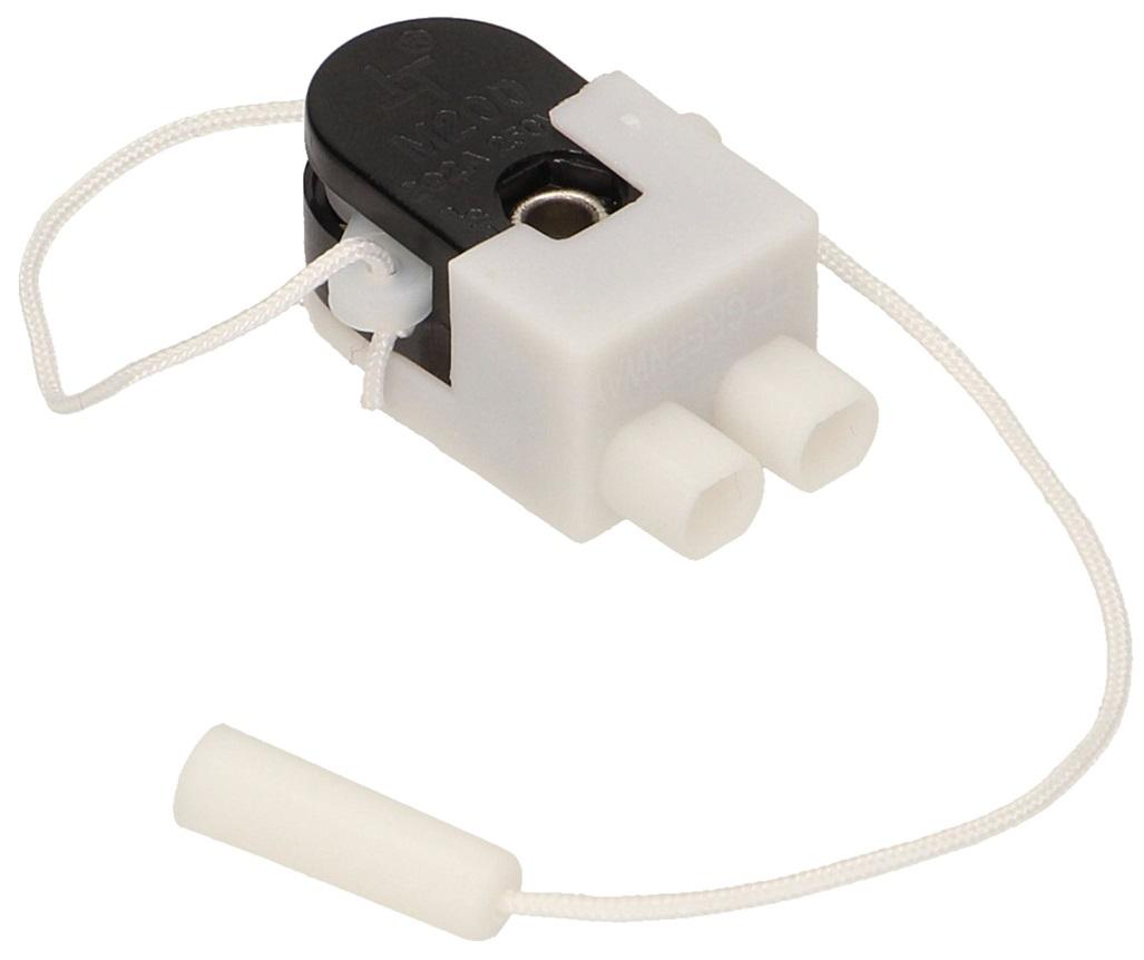 Interruptor ON - OFF c/ Cordão (Branco) - ORNO