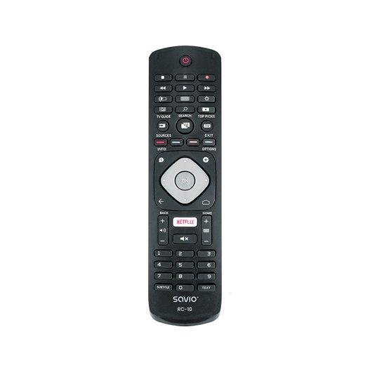 SAVIO RC-10 TV REMOTE CONTROL REPLACEMENT PHILIPS SMART TV
