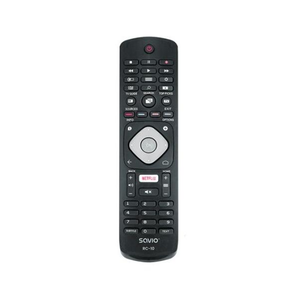 SAVIO RC - 10 TV REMOTE CONTROL REPLACEMENT PHILIPS SMART TV