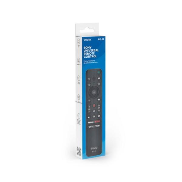 SAVIO RC - 13 TV REMOTE CONTROL REPLACEMENT FOR SONY SMART TV