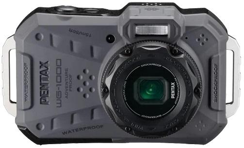 Máquina Fotográfica Compacta WG - 1000 (Cinza) - PENTAX