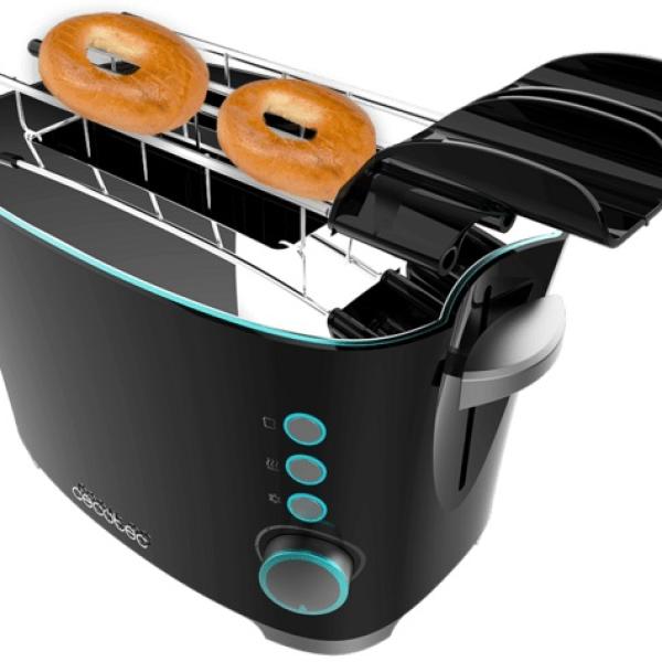 Torradeira Toast&Taste Double B 650W (Preto) - CECOTEC