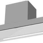 Exaustor de Encastre Tenta 900 XGWH 765,3m³/h (Branco) - CATA