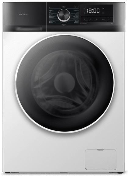 Máquina de Lavar Roupa Bolero Dresscode 7500 Inverter 7Kg 1400rpm (Branco) - CECOTEC