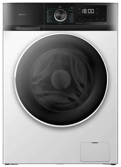 Máquina de Lavar Roupa Bolero DressCode 9500 Inverter 9Kg 1400rpm (Branco) - CECOTEC