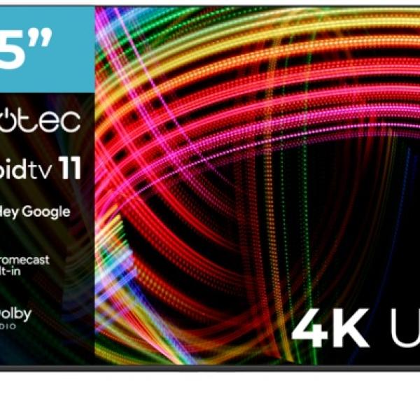 Smart TV A3 Series LED 75 ALU30075 4K Ultra HD (Preto) - CECOTEC