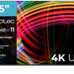 Smart TV A3 Series LED 75 ALU30075 4K Ultra HD (Preto) - CECOTEC