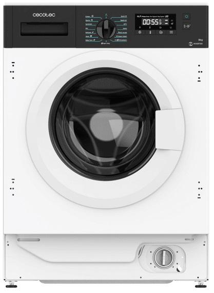 Máquina de Lavar Roupa de Encastre Bolero DressCode 940 BI Inverter 9Kg 1400RPM (Branco) - CECOTEC