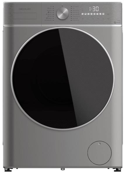 Máquina de Lavar Roupa Bolero DressCode 10800 Inverter Steel 10Kg 1400RPM - CECOTEC