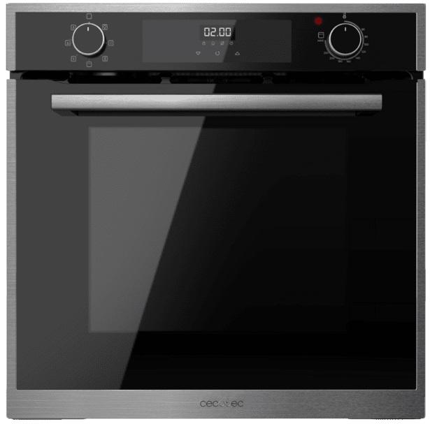 Forno Multifunções de Encastre Bolero Hexa M226000 Edge 72L 2800W (Preto/Inox) - CECOTEC