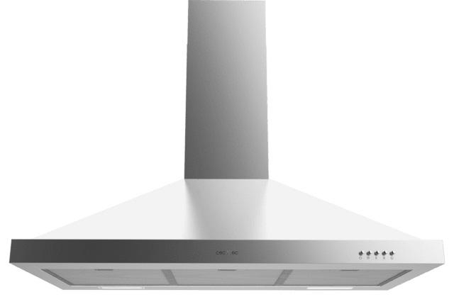 Exaustor Chaminé Bolero Flux PM 906500 650m3/h (Inox) - CECOTEC