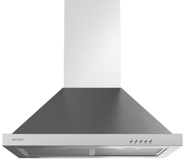 Exaustor Chaminé Bolero Flux PM 606500 650m3/h (Inox) - CECOTEC