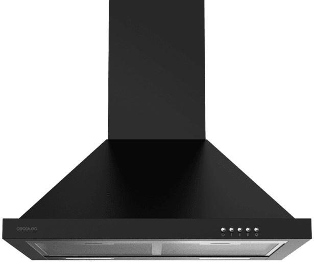 Exaustor Chaminé Bolero Flux PM 606500 650m3/h (Preto) - CECOTEC