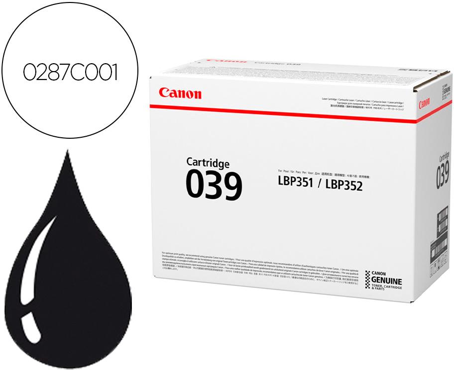 Toner Original Canon 039 Preto — Recondicionado
