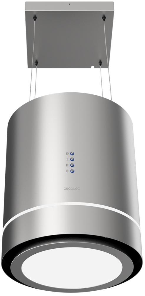 Exaustor Suspenso Bolero Flux CRE 448000 800 m3/h (Inox) - CECOTEC