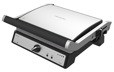 Grelhador Elétrico RocknGrill Multi 2400W (Prateado) - CECOTEC