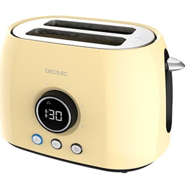 Torradeira ClassicToast 8000 Double (Amarela) - CECOTEC