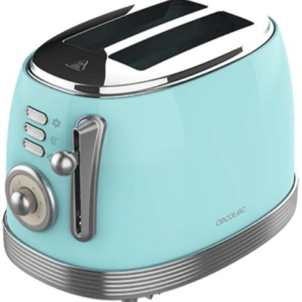Torradeira Vintage 800 (Azul) - CECOTEC
