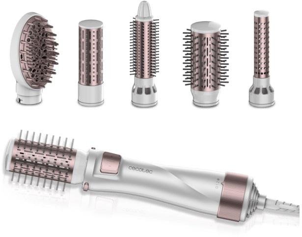 Escova Modeladora de Cabelo Bamba CeramicCare 5em1 Pro 1000W - CECOTEC