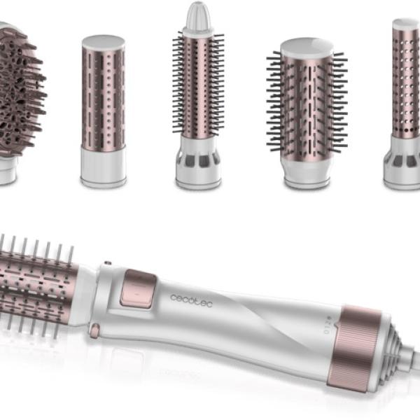 Escova Modeladora de Cabelo Bamba CeramicCare 5em1 Pro 1000W - CECOTEC