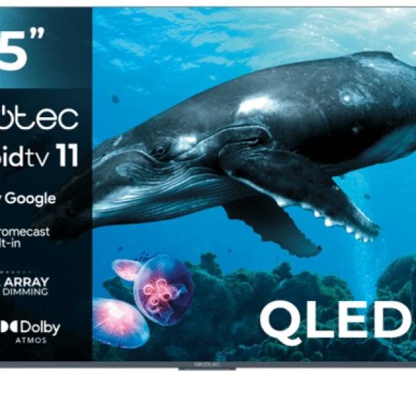 Smart TV QLED 85 V3+ Serie VQU30085+S 4K Ultra HD Android TV - CECOTEC