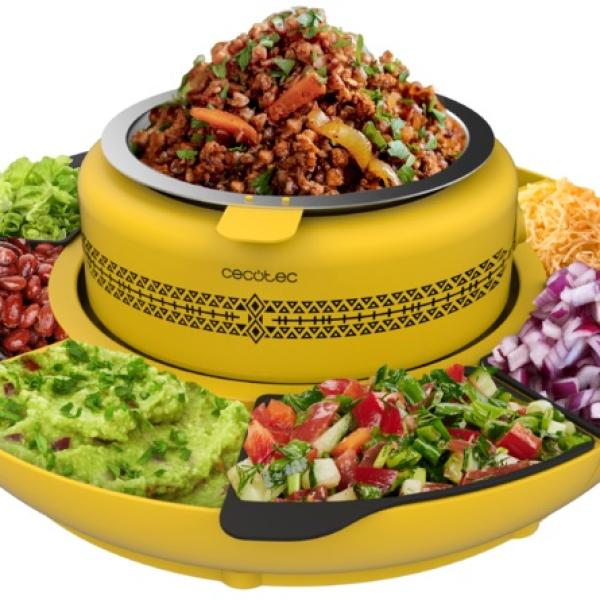 Máquina Fun Taco Andale 0.6L 40W (Amarelo) - CECOTEC