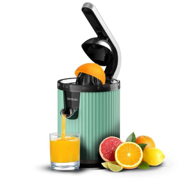 Espremedor c/ Braço Xqueeze Retrojuice 600W (Verde) - CECOTEC
