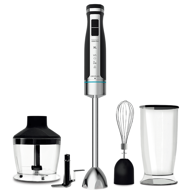Varinha Mágica Powergear 1500XL Pro 1500W (Inox) - CECOTEC