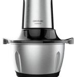 Picadora Eléctrica ChopBeat 1500 TitanBlack Glass 600W 1.5L - CECOTEC