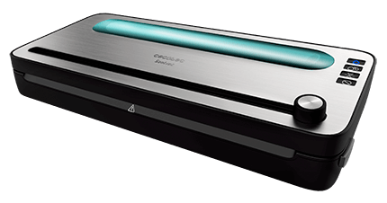 Embaladora a Vácuo Sealvac 120 Steelcut 120W - CECOTEC