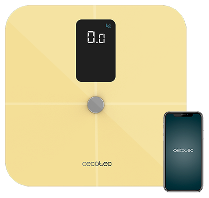 Balança de WC Surface Precision 10400 Smart (Amarelo) - CECOTEC