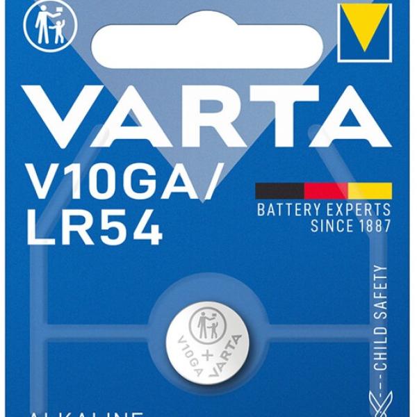 Pilha Alcalina 1,5V (V10GA / LR54) - VARTA