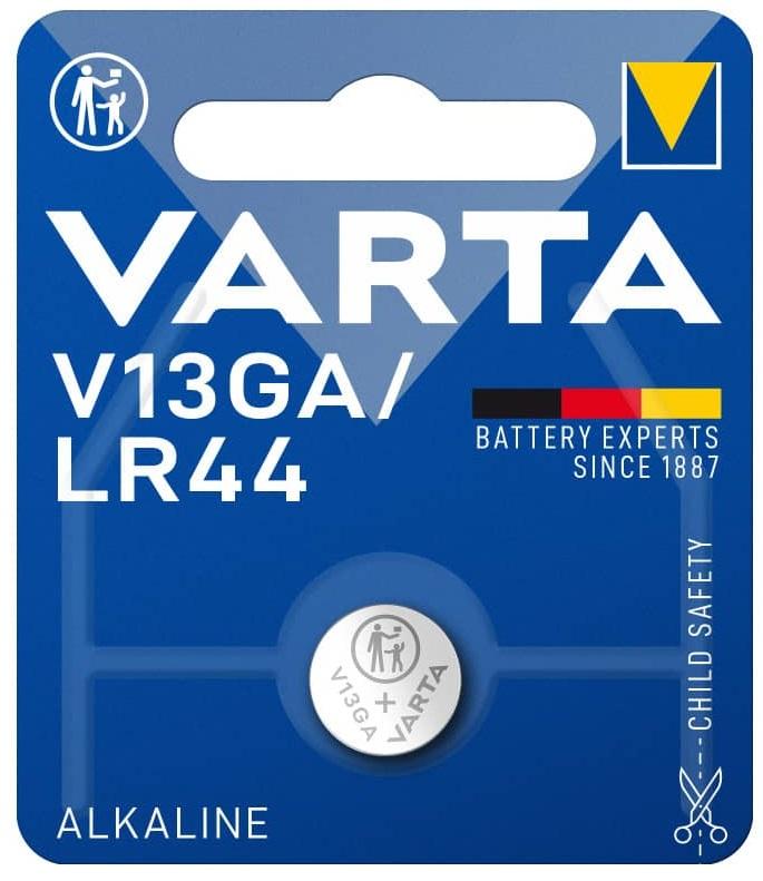 Pilha Alcalina 1,5V (V13GA / LR44) - VARTA