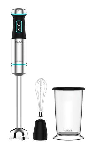 Varinha Mágica Power TitanBlack 1200 XL Cream 1200W (Preto/ Azul/ Inox) - CECOTEC
