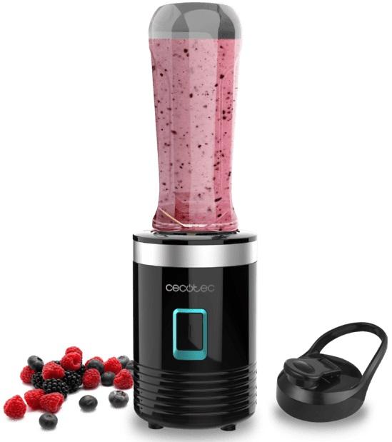 Liquidificadora Power Titanium 350 c/ Copo Portátil 600ml (Preto) - CECOTEC