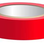 Fita Isoladora Vermelho (10 mts) - REBEL