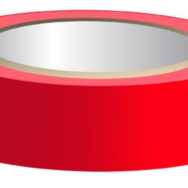 Fita Isoladora Vermelho (10 mts) - REBEL